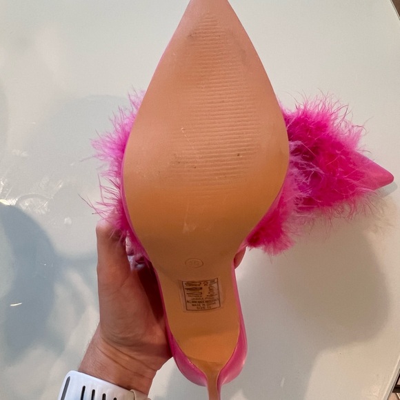 hot pink azalea wang heels! only worn once - Picture 4 of 4